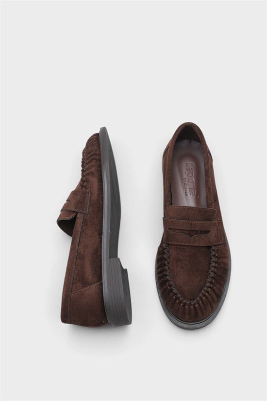 Capone Outfitters 401 Women Sued Brown Loafer image 4