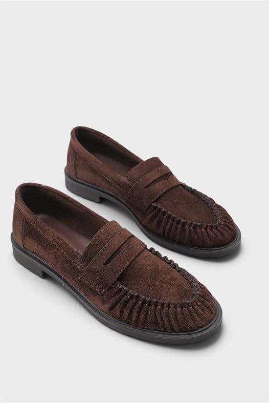 Capone Outfitters 401 Women Sued Brown Loafer image 2