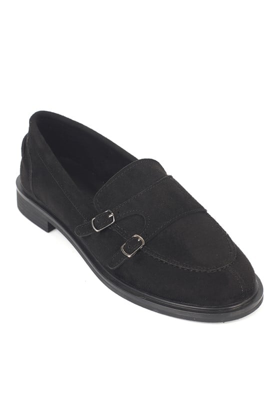 Capone Outfitters 402 Women Sued Black Loafer