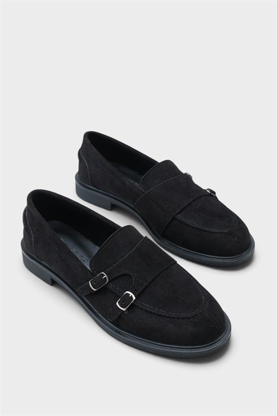 Capone Outfitters 402 Women Sued Black Loafer image 3