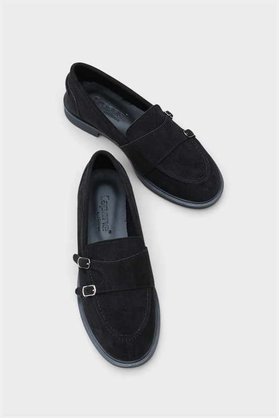 Capone Outfitters 402 Women Sued Black Loafer image 4