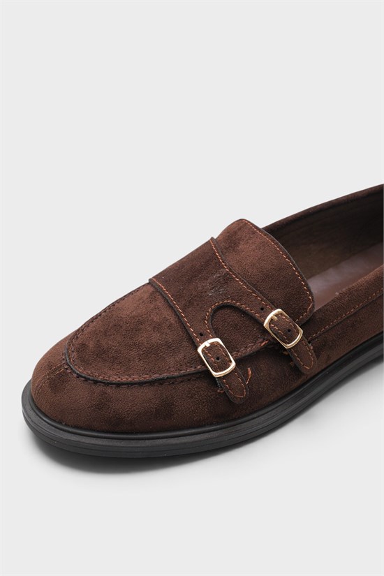 Capone Outfitters 402 Women Sued Brown Loafer image 6