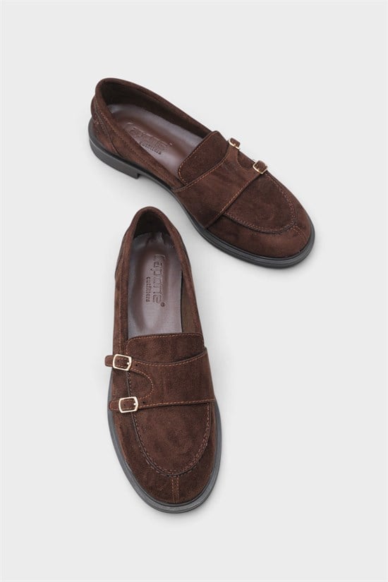 Capone Outfitters 402 Women Sued Brown Loafer image 4
