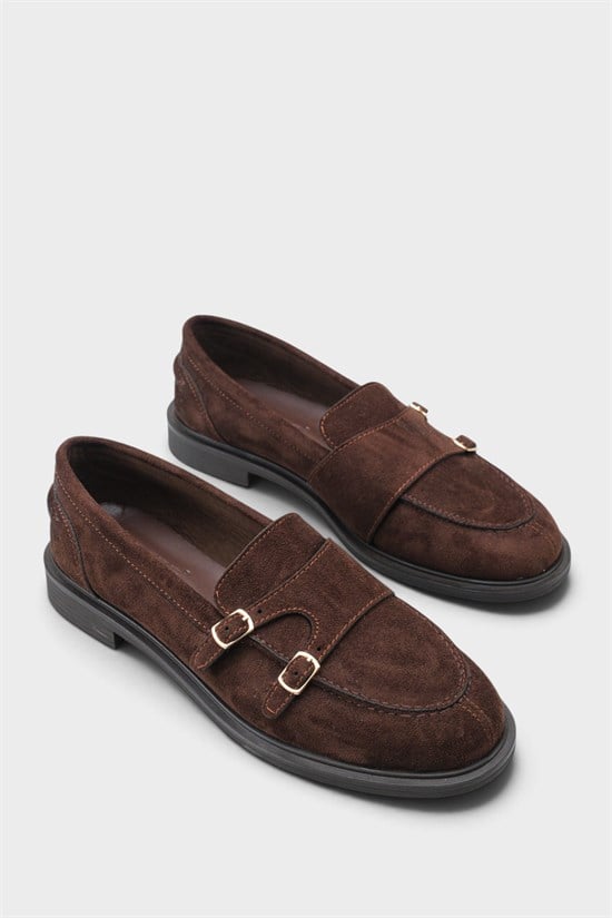 Capone Outfitters 402 Women Sued Brown Loafer image 3