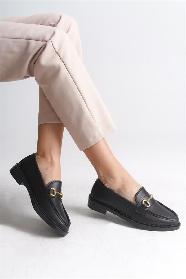 Capone Outfitters 504 Women Black Loafer image 3