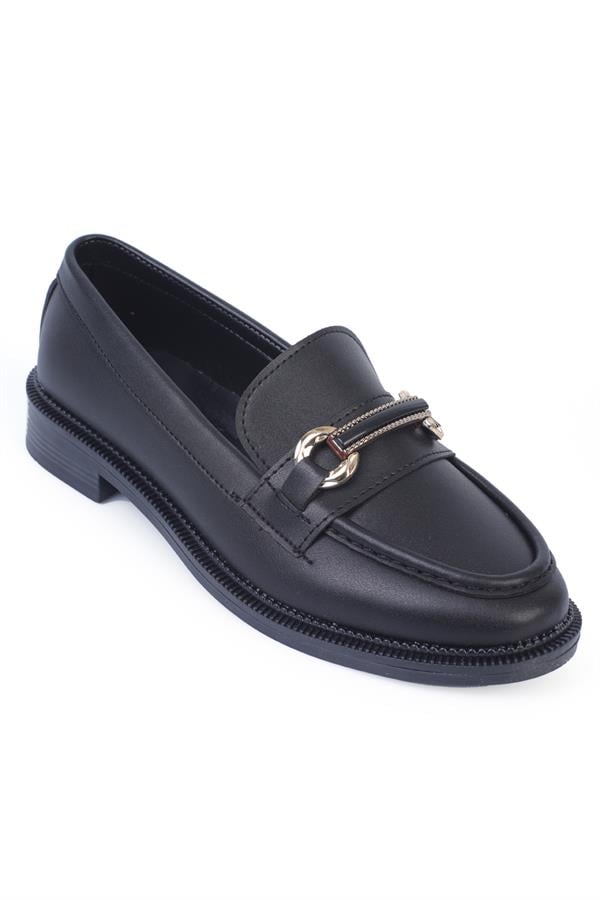 Capone Outfitters 505 Women Black Loafer