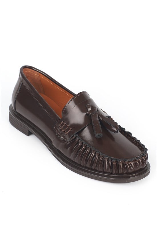 Capone Outfitters 5225 Women Brown Loafer