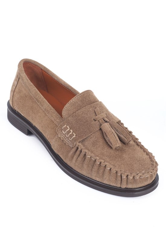 Capone Outfitters 5225 Women Mink Loafer