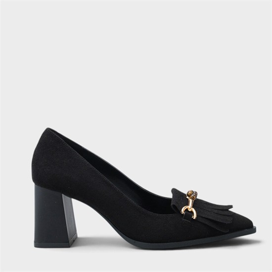 Capone Outfitters 603 Women Sued Black Heeled image 2