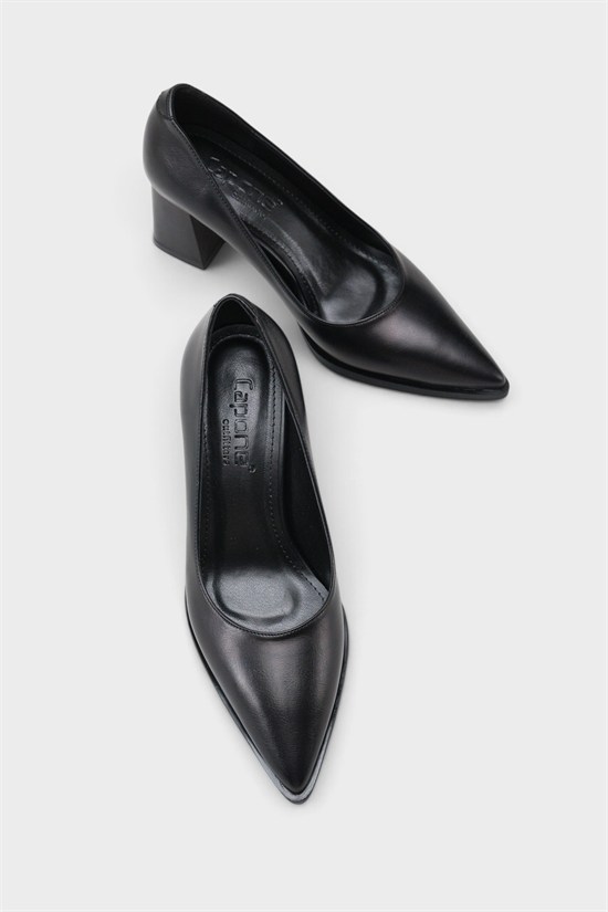 Capone Outfitters 606 Women Black Heeled image 4