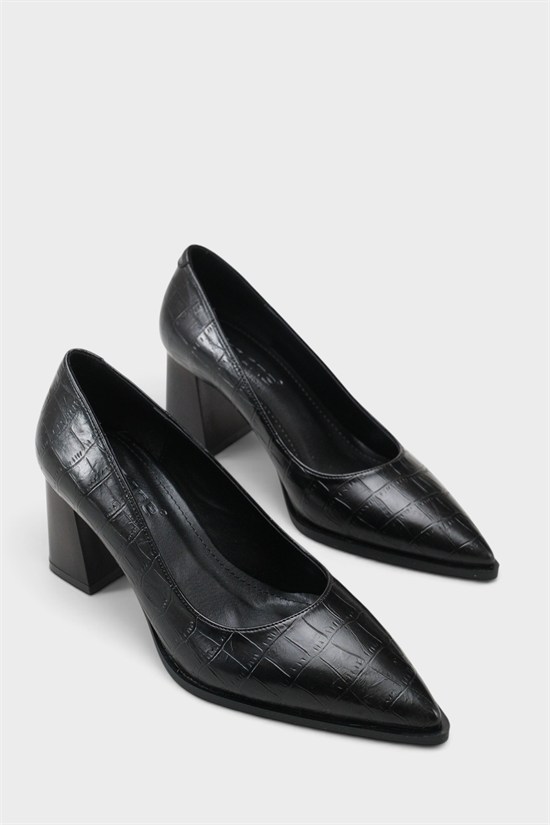 Capone Outfitters 606 Women Black Heeled image 3