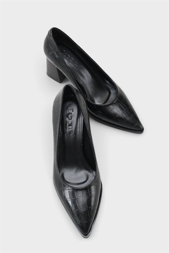 Capone Outfitters 606 Women Black Heeled image 4
