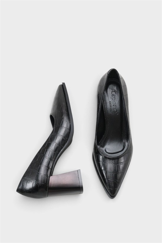 Capone Outfitters 606 Women Black Heeled image 5