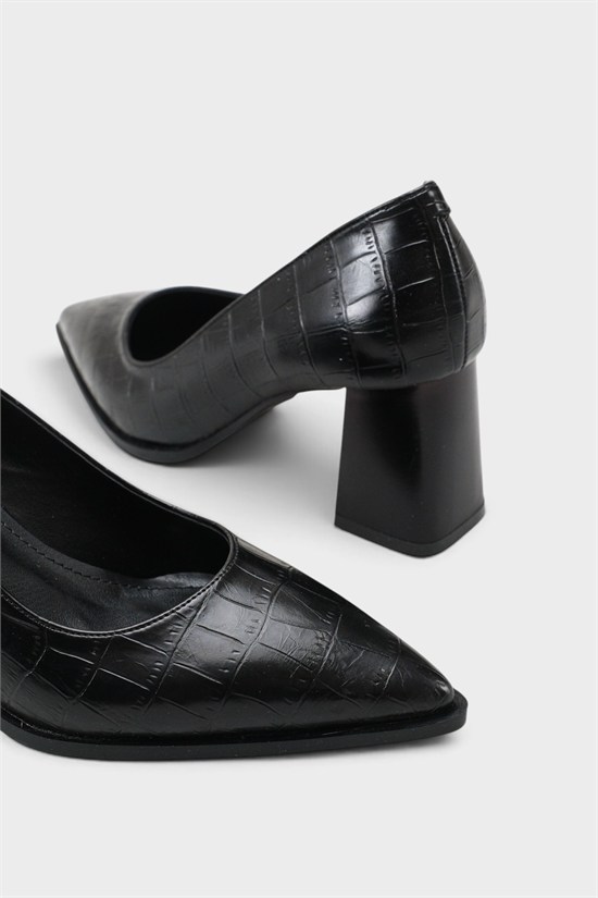 Capone Outfitters 606 Women Black Heeled image 6