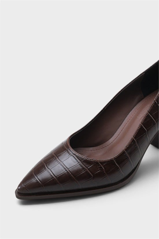 Capone Outfitters 606 Women Brown Heeled image 6
