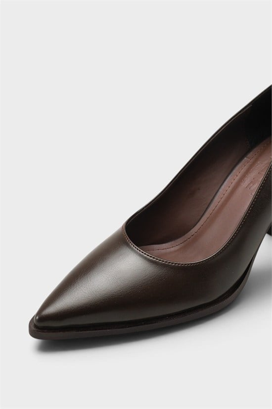 Capone Outfitters 606 Women Brown Heeled image 5