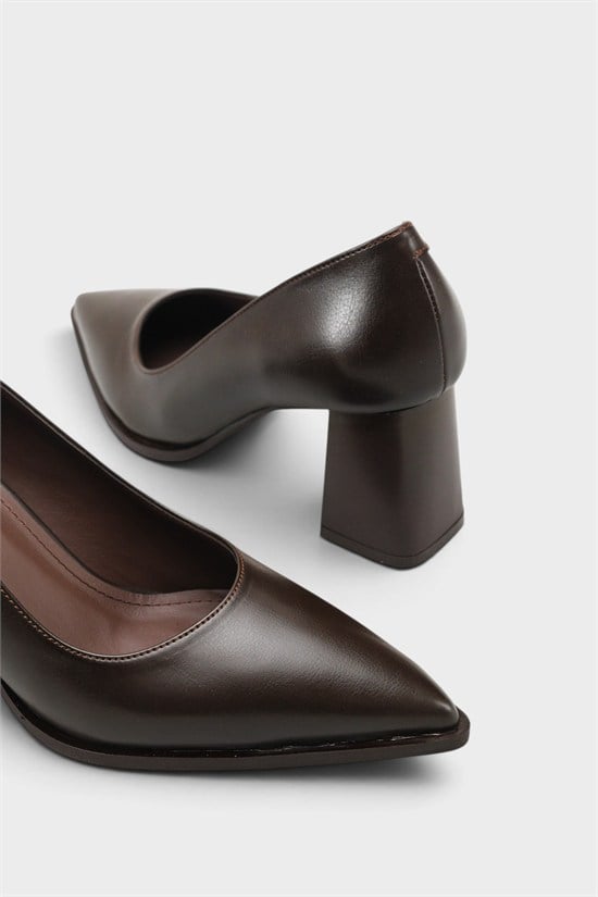 Capone Outfitters 606 Women Brown Heeled image 4