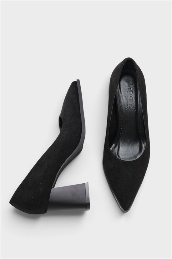 Capone Outfitters 606 Women Sued Black Heeled image 6