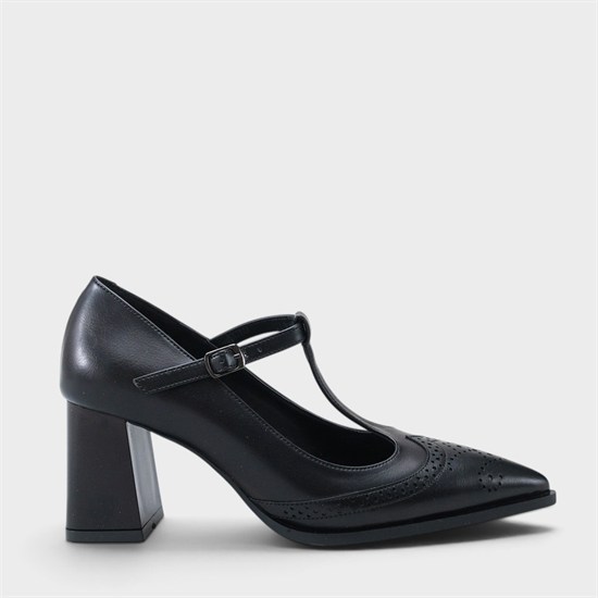 Capone Outfitters 608 Women Black Heeled image 2