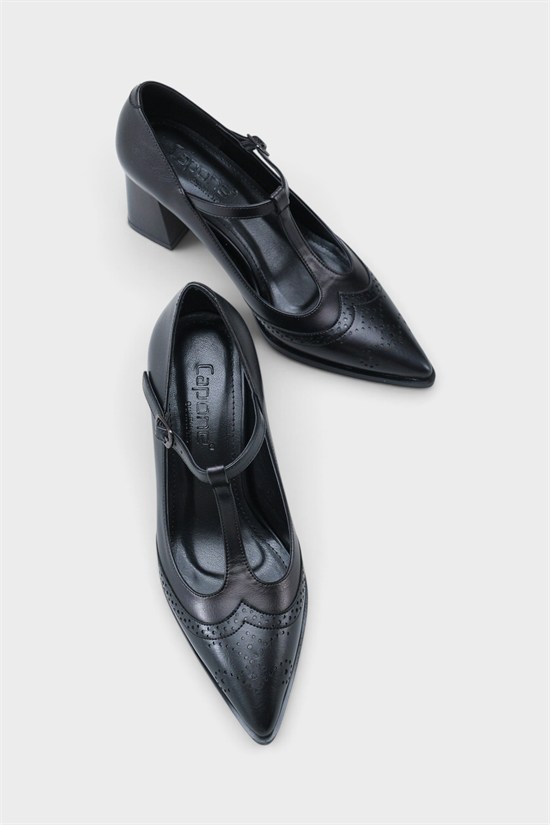 Capone Outfitters 608 Women Black Heeled image 4