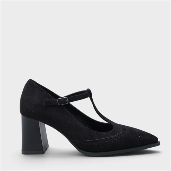 Capone Outfitters 608 Women Sued Black Heeled image 2