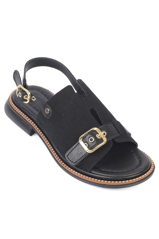 Capone Outfitters 610 Women Black Sandal