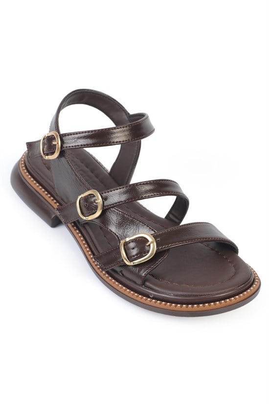 Capone Outfitters 630 Women Brown Sandal