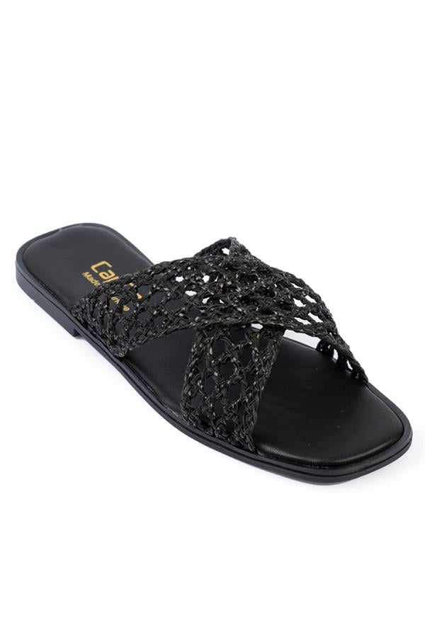 Capone Outfitters 640 Women Black Sandal image 1