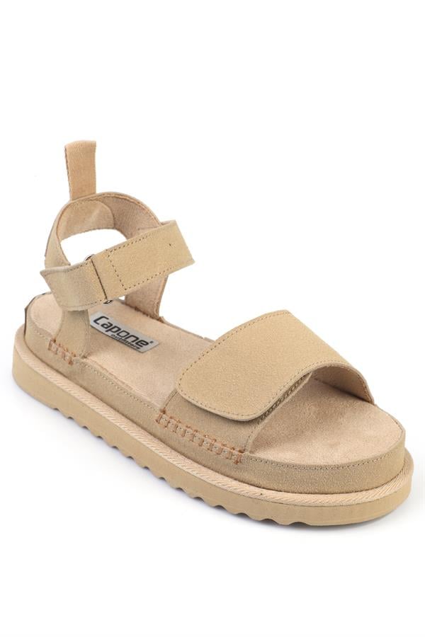 Capone Outfitters 651 Women Beige Sandal