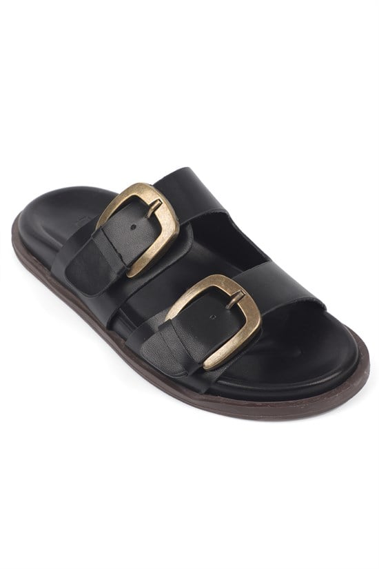 Capone Outfitters 6600 Women Black Sandal