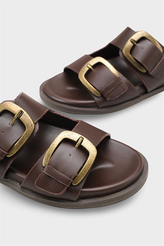 Capone Outfitters 6600 Women Brown Sandal image 6