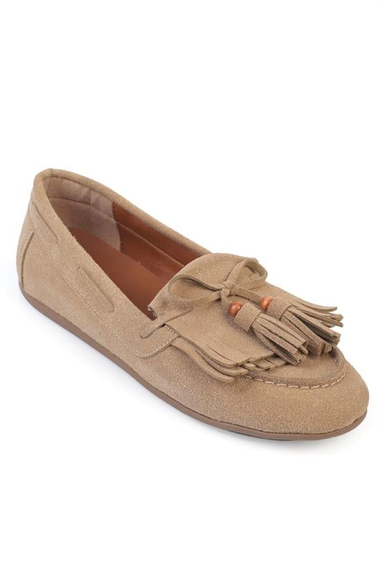 Capone Outfitters 710 Women Beige Loafer