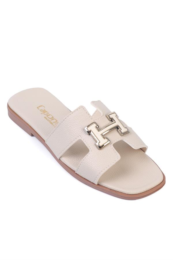 Capone Outfitters 710 Women Beige Sandal