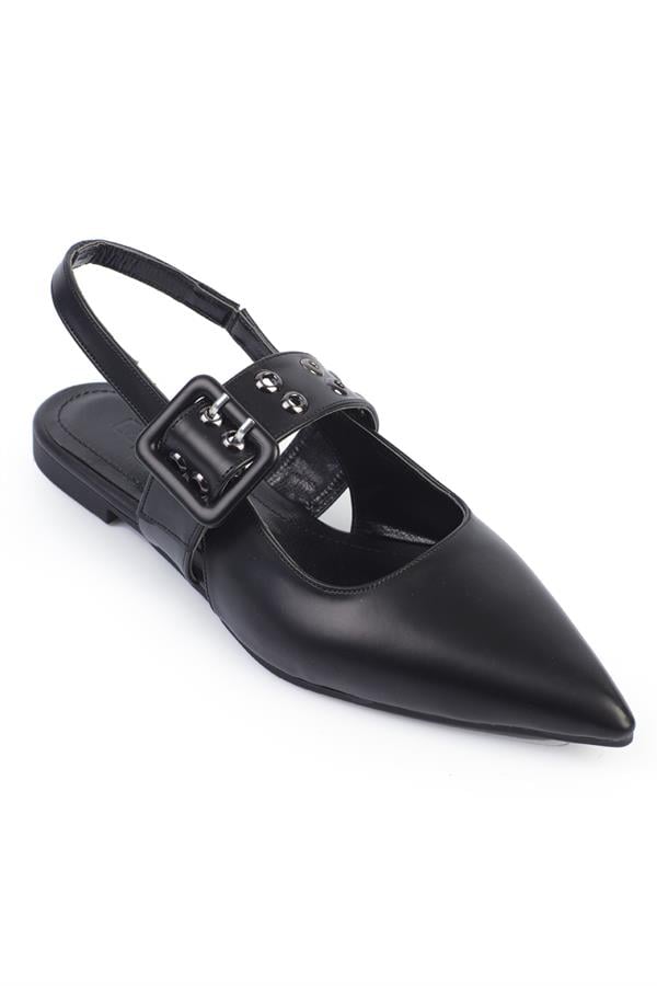 Capone Outfitters 803 Women Black Ballerina
