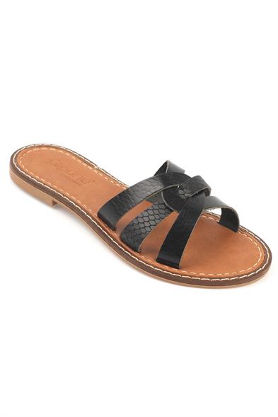 Capone Outfitters 845 Women Black Sandal image 1