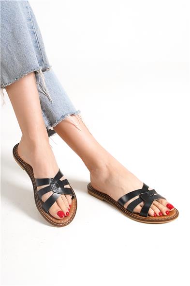 Capone Outfitters 845 Women Black Sandal image 6