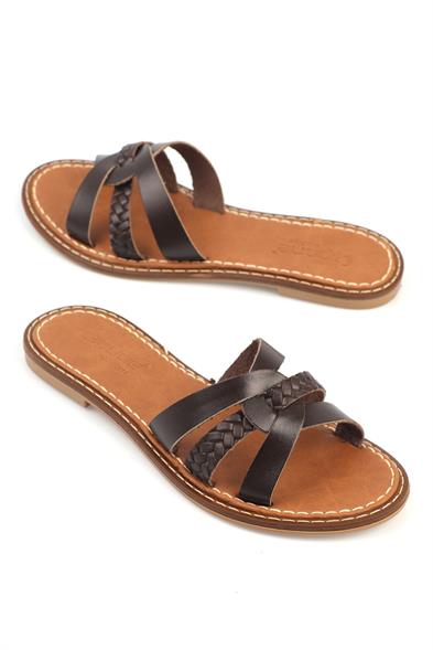 Capone Outfitters 845 Women Brown Sandal image 3