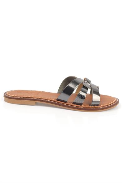 Capone Outfitters 845 Women Platinum Sandal image 4