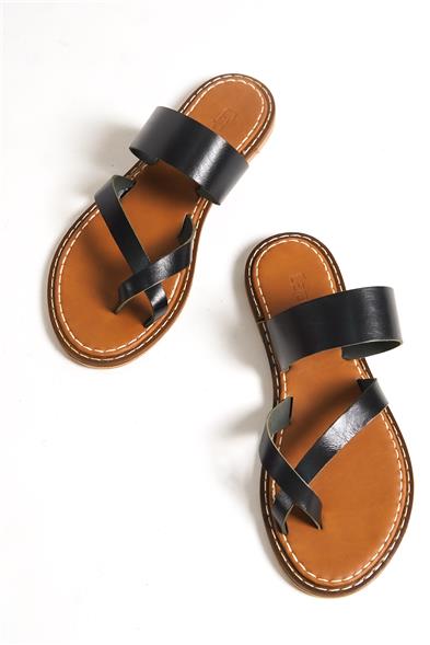 Capone Outfitters 847 Women Black Sandal image 2