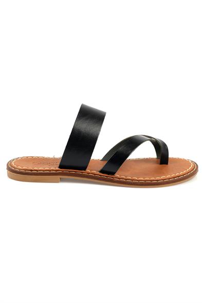 Capone Outfitters 847 Women Black Sandal image 4