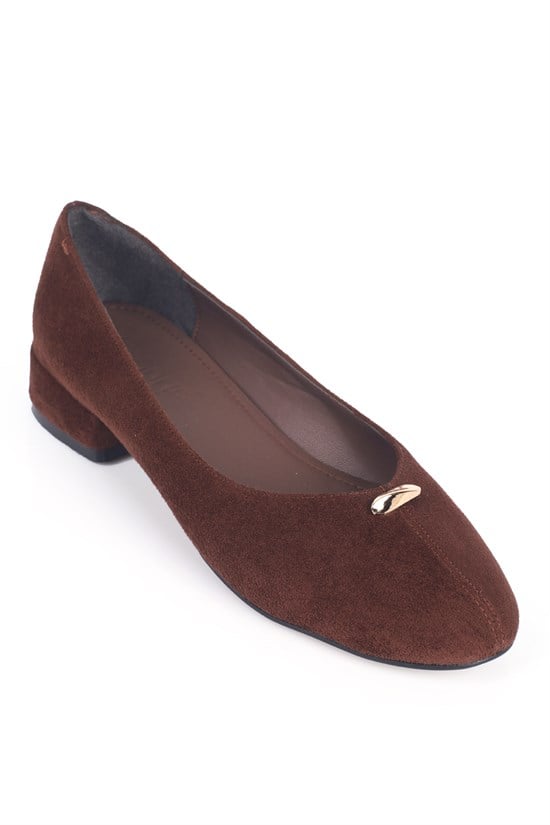 Capone Outfitters 8600 Women Brown Heeled