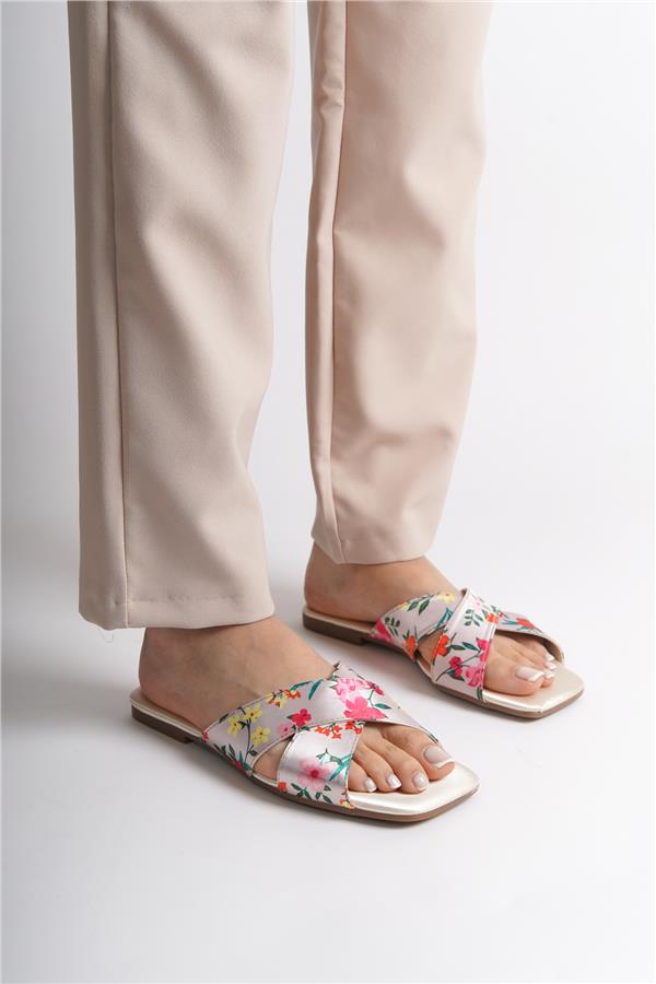 Capone Outfitters 8610 Women Beige Sandal image 5