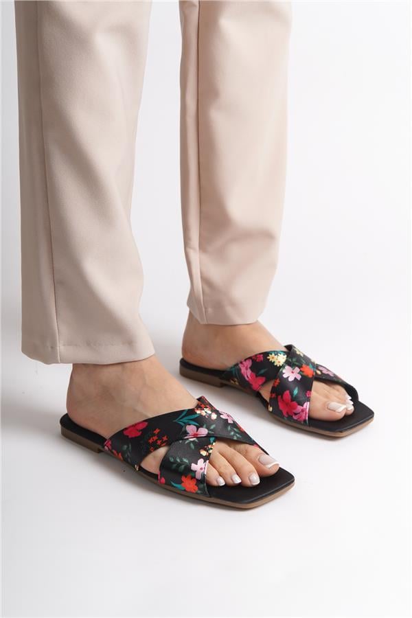 Capone Outfitters 8610 Women Black Sandal image 5