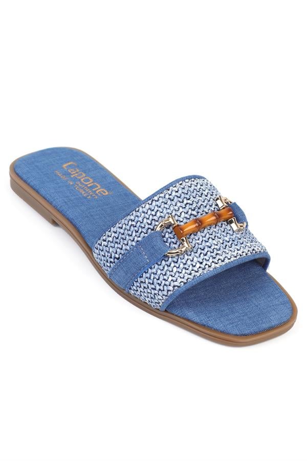 Capone Outfitters 8621 Women Dark Blue Sandal