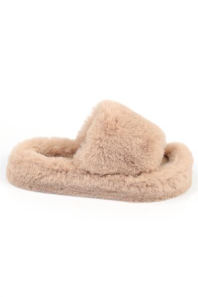 Capone Outfitters Women Mink Plush Wool Lined Indoor Slippers image 4