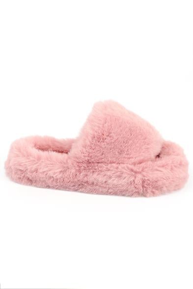 Capone Outfitters Women Powder Plush Wool Lined Indoor Slippers image 4