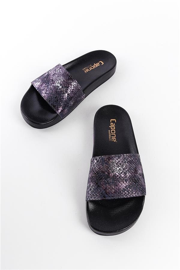 Capone Outfitters 901201 Women Anthracite Grey Sandal image 4