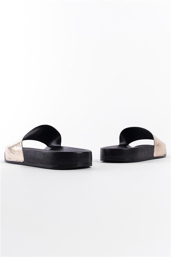 Capone Outfitters 901201 Women Gold Sandal image 3