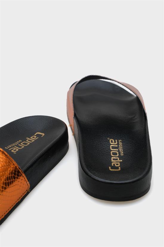 Capone Outfitters 901201 Women Orange Sandal image 5