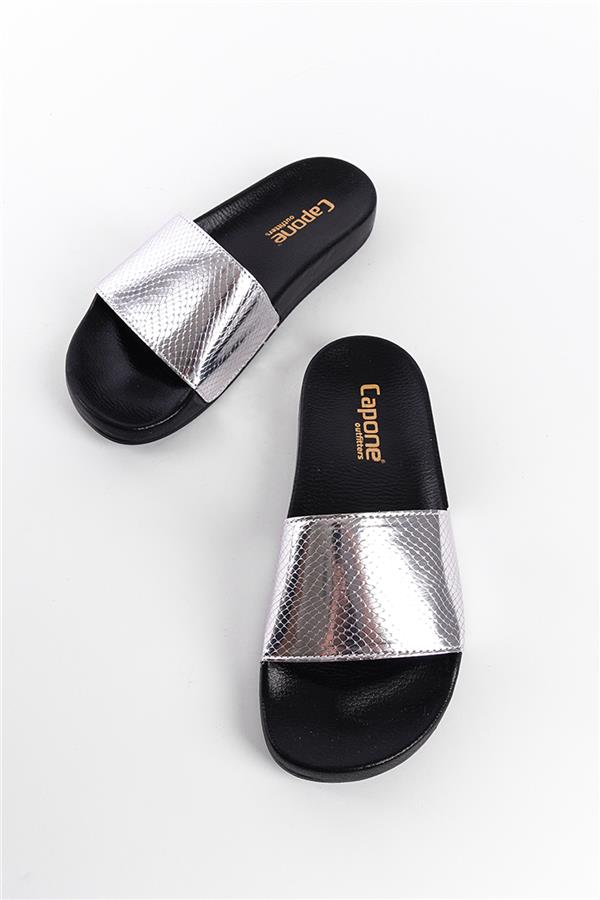 Capone Outfitters 901201 Women Silver Sandal image 4
